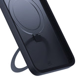 ETUI APPLE IPHONE 16 PRO - 3MK SMOKE CASE MAG&STAND