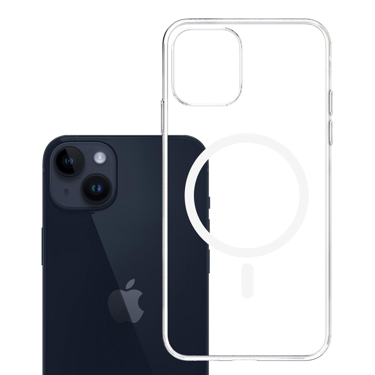 ETUI APPLE IPHONE 14 - 3MK CLEAR MAGCASE