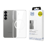 ETUI SAMSUNG GALAXY S25 - 3MK CLEAR MAGCASE