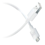 KABEL 3MK HYPER CABLE A TO MICRO 1.2M 5V 2,4A WHITE BIAŁY