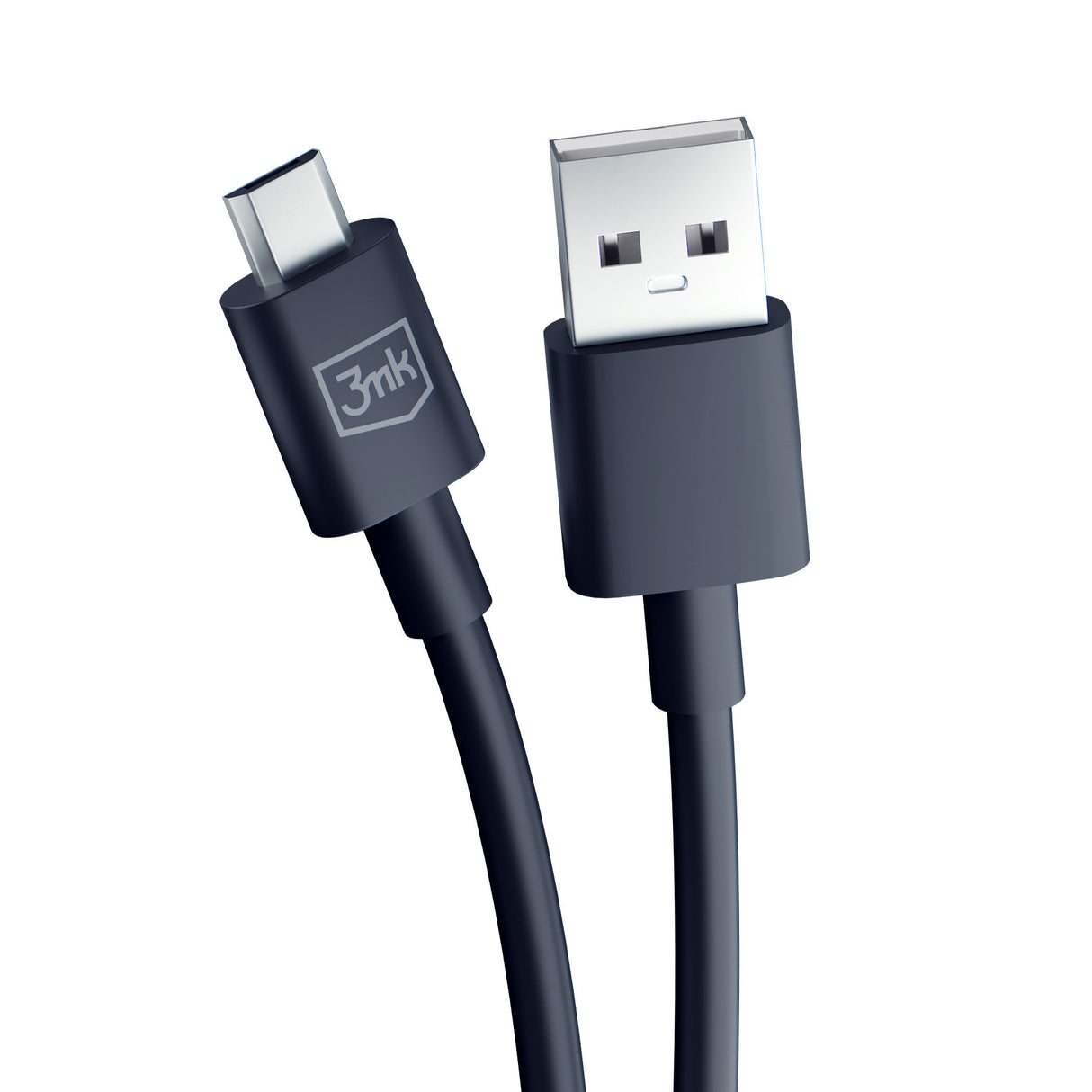 KABEL 3MK HYPER CABLE A TO MICRO 1.2M 5V 2,4A BLACK CZARNY