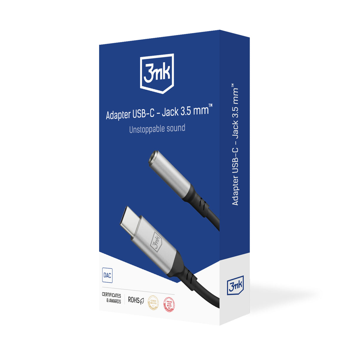 ADAPTER 3MK USB-C - JACK 3,5 MM