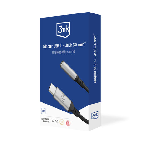 ADAPTER 3MK USB-C - JACK 3,5 MM