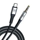 ADAPTER 3MK AUX CABLE USB-C - JACK 3,5 MM CZARNY