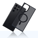 ETUI SAMSUNG GALAXY S24 ULTRA - 3MK SMOKE MAGCASE