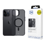 ETUI APPLE IPHONE 14 PRO - 3MK SMOKE MAGCASE
