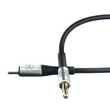 ADAPTER 3MK AUX CABLE USB-C - JACK 3,5 MM CZARNY