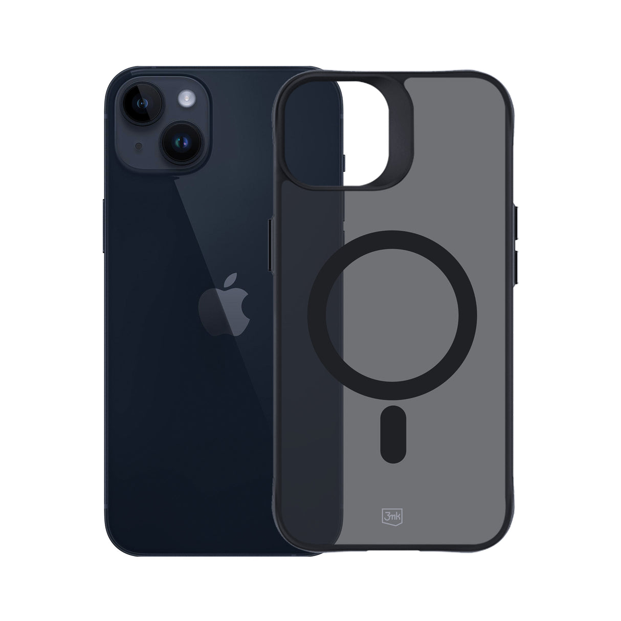 ETUI APPLE IPHONE 14 PLUS - 3MK SMOKE MAGCASE