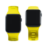 PASEK SILIKONOWY 42/44/45/46/49 MM 3MK SILICONE WATCH STRAP FOR APPLE ŻÓŁTY