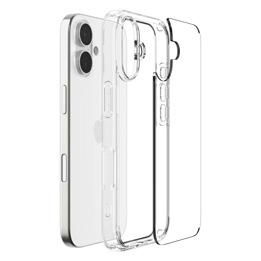 ETUI SPIGEN ULTRA HYBRID IPHONE 17 CRYSTAL CLEAR TRANSPARETNE
