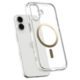 ETUI SPIGEN ULTRA HYBRID MAG MAGSAFE IPHONE 17 CLEAR/GOLD ZŁOTE