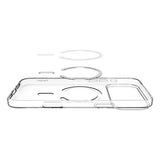ETUI SPIGEN LIQUID CRYSTAL MAG MAGSAFE IPHONE 17 PRO MAX CLEAR/WHITE BIAŁE