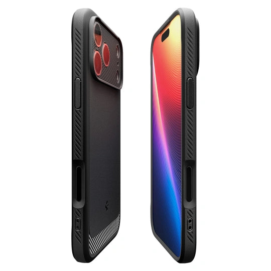 ETUI SPIGEN RUGGED ARMOR MAG MAGSAFE IPHONE 17 PRO MAX CZARNE
