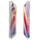 ETUI SPIGEN ULTRA HYBRID MAG MAGSAFE IPHONE 17 PRO CLEAR/GOLD ZŁOTE