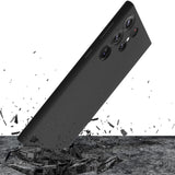 ETUI SAMSUNG GALAXY S24 ULTRA - 3MK SILICONE CASE CZARNE