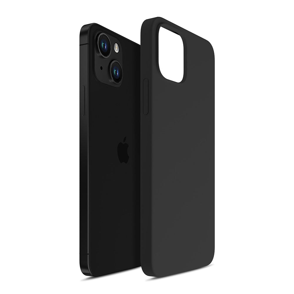 ETUI APPLE IPHONE 15 PLUS - 3MK SILICONE CASE CZARNE