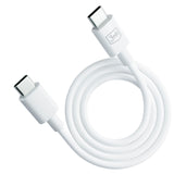 KABEL 3MK HYPER CABLE C TO C 100W 1.2M WHITE BIAŁY