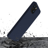 ETUI APPLE IPHONE 15 - 3MK SILICONE CASE DARK NAVY GRANATOWE