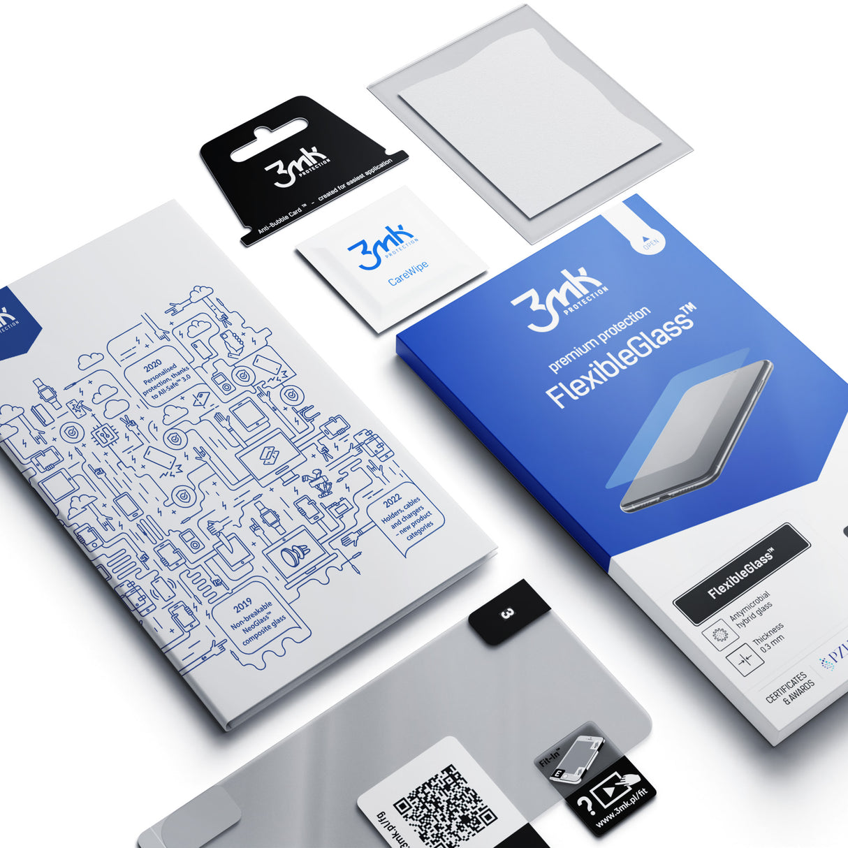 SZKŁO APPLE IPHONE 14 PLUS/ 14 PRO MAX - 3MK FLEXIBLEGLASS