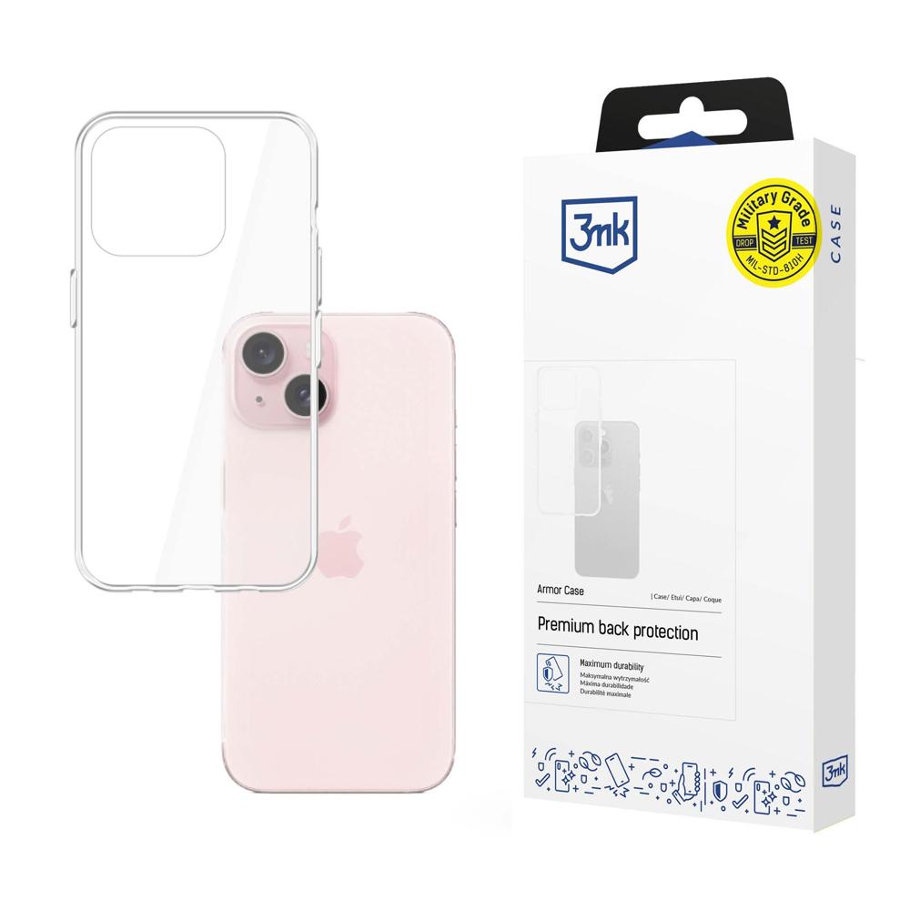 ETUI APPLE IPHONE 14 PLUS - 3MK ARMOR CASE TRANSPARETNE
