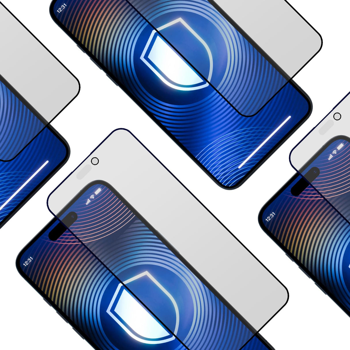 SZKŁO HARTOWANE PRYWATYZUJĄCE MATOWE APPLE IPHONE 14 PRO MAX - 3MK HARDGLASS MATT MAX PRIVACY