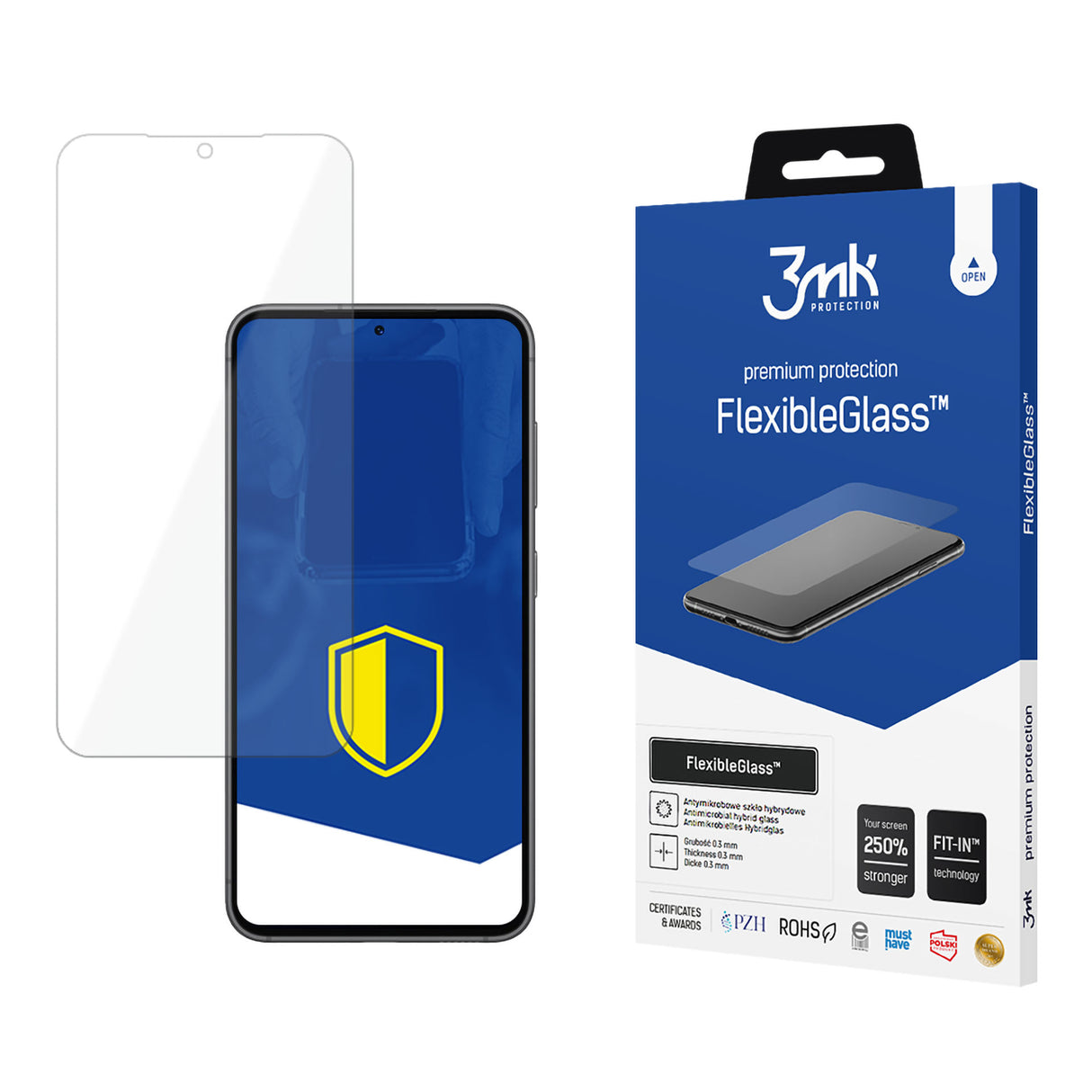 SZKŁO SAMSUNG GALAXY S24+ - 3MK FLEXIBLEGLASS