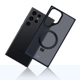 ETUI SAMSUNG GALAXY S24 ULTRA - 3MK SMOKE CASE MAG&STAND