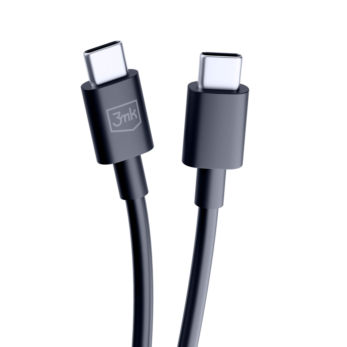 KABEL 3MK HYPER CABLE C TO C 100W 1.2M BLACK CZARNY