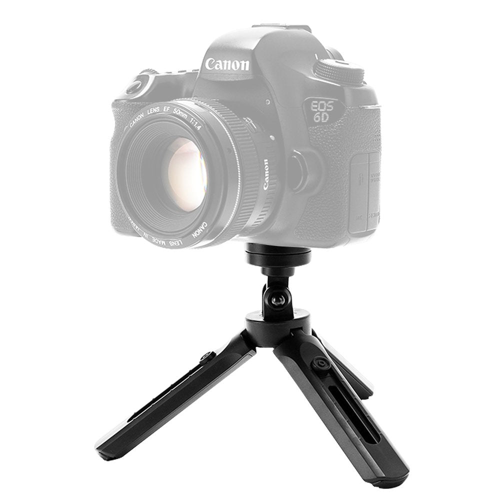 MINI STATYW UCHWYT DO ZDJĘĆ SELFIE NA TELEFON APARAT KAMERĘ GOPRO 16 - 21 CM CZARNY