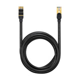 BASEUS SPEED SEVEN SZYBKI KABEL SIECIOWY RJ45 10GBPS 5M CZARNY (WKJS010501)