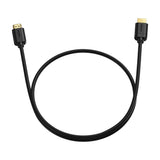 BASEUS KABEL PRZEWÓD HDMI 2.0 4K 60 HZ 3D HDR 18 GBPS 1 M CZARNY (CAKGQ-A01)