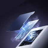 ŁADOWARKA SIECIOWA BASEUS ENERFILL FE11 2 X USB-C / USB-A 100W - BIAŁA