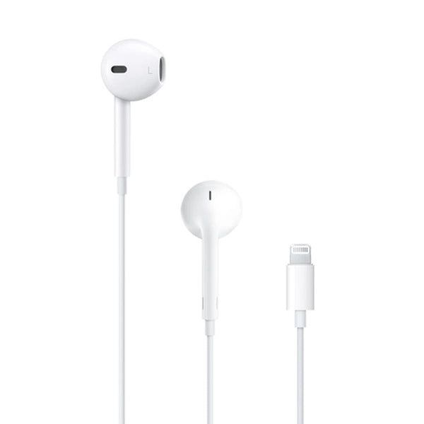 APPLE EARPODS SŁUCHAWKI DOUSZNE Z KOŃCÓWKĄ LIGHTNING DO IPHONE BIAŁE (EU BLISTER)(MMTN2ZM/A)