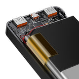 BASEUS BIPOW POWER BANK 20000MAH 20W Z SZYBKIM ŁADOWANIEM 20W USB-C USB-A CZARNY