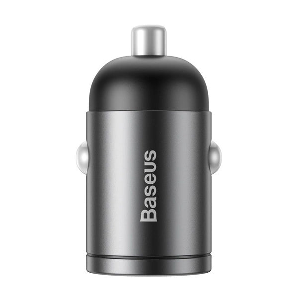 BASEUS ŁADOWARKA SAMOCHODOWA TINY STAR MINI PD 30W 1X USB-C SZARA VCHX-B0G
