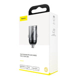 BASEUS ŁADOWARKA SAMOCHODOWA TINY STAR MINI PD 30W 1X USB-C SZARA VCHX-B0G