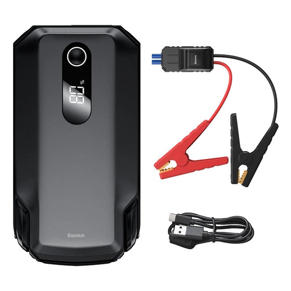 BASEUS CRJS04 SUPER ENERGY MAX CAR JUMP STARTER BOOSTER POWER BANK 20000MAH Z FUNKCJĄ ROZRUCHU 12V 8.0L 4.0L CGNL020001