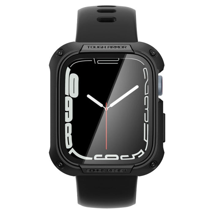 PASEK SPIGEN TOUGH ARMOR APPLE WATCH 7 / 8 / 9 (45 MM) CZARNY