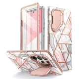 SUPCASE ETUI COSMO MAG Z MAGSAFE NA SAMSUNG GALAXY S24 ULTRA - RÓŻOWY MARMUR