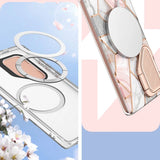 SUPCASE ETUI COSMO MAG Z MAGSAFE NA SAMSUNG GALAXY S24 ULTRA - RÓŻOWY MARMUR