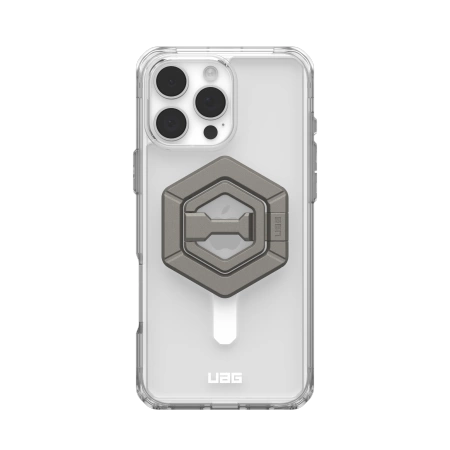 UAG ETUI PLYO MAGSAFE Z PODSTAWKĄ MAGNETIC RING STAND NA IPHONE 16 PRO MAX - TYTANOWE