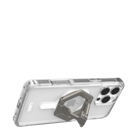 UAG ETUI PLYO MAGSAFE Z PODSTAWKĄ MAGNETIC RING STAND NA IPHONE 16 PRO MAX - TYTANOWE