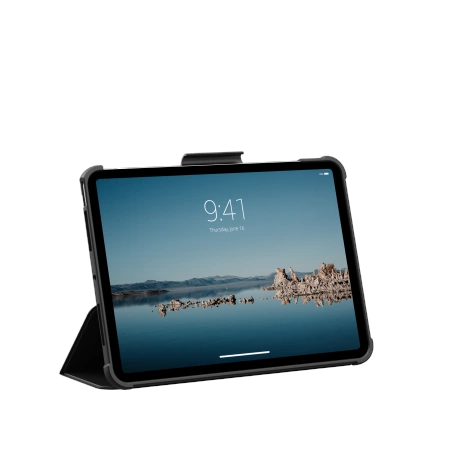 ETUI UAG PLYO Z PODSTAWKĄ I UCHWYTEM NA APPLE PENCIL DO IPAD PRO 11" 2024 - CZARNE
