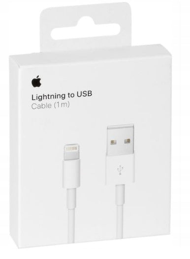 KABEL USB LIGHTNING APPLE MXLY2ZM/A 1 METR BIAŁY