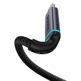 BASEUS HIGH DEFINITION KABEL PRZEDŁUŻACZ PRZEJŚCIÓWKA PRZEWÓD USB-C MĘSKI - USB-C ŻEŃSKI 10GB/S 0.5M B0063370C111-00 CZARNY