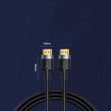BASEUS CAFULE KABEL PRZEWÓD HDMI HDMI 4K60HZ FULL HD 2M CADKLF-F01