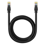KABEL ETHERNET BASEUS HIGH SPEED CAT 5 RJ-45 1000MB/S 3M OKRĄGŁY - CZARNY