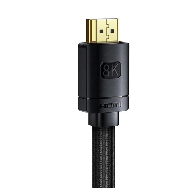 KABEL HDMI BASEUS HIGH DEFINITION SERIES 8K 1M - CZARNY