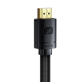 KABEL HDMI BASEUS HIGH DEFINITION SERIES 8K 1M - CZARNY