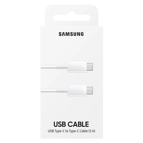 KABEL SAMSUNG EP-DN975BBEGWW USB-C - USB-C 480MB/S 5A 1M - BIAŁY